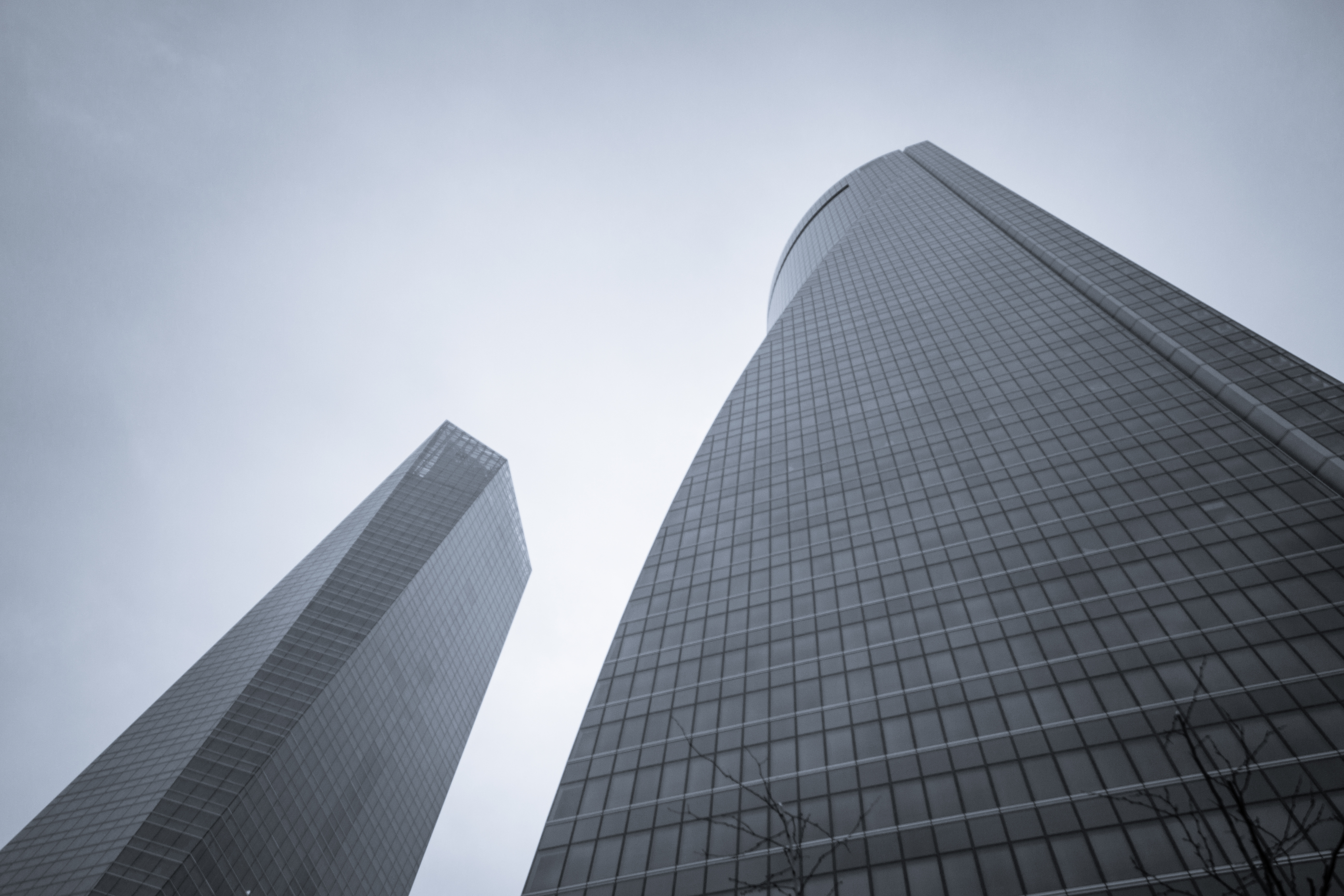 Modern architecture facade